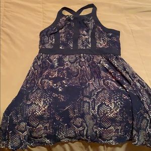 JustFab Snake Print Dress